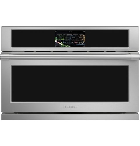 Monogram - 1.7 Cu. Ft. Convection Built-In Microwave with Sensor Cooking and Five in One 240V Advantium Technology - Stainless Steel