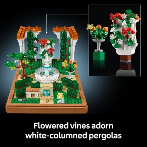 LEGO Icons Fountain Garden Building Set for Adults 10359 GLOBAL SHIPPING