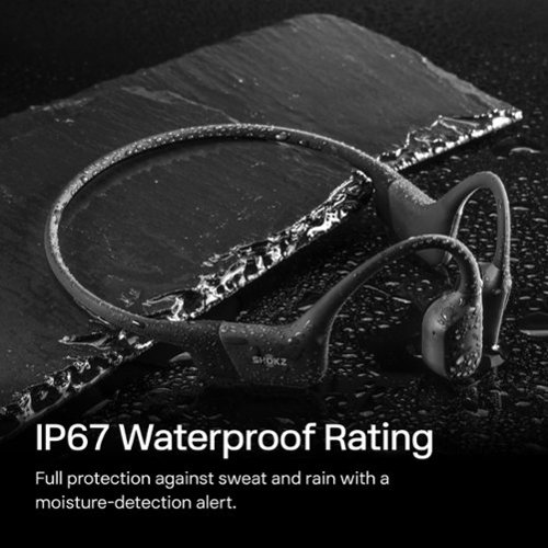 Shokz OpenRun Mini Bone Conduction Open-Ear Endurance Headphones - Black BUY ONLINE