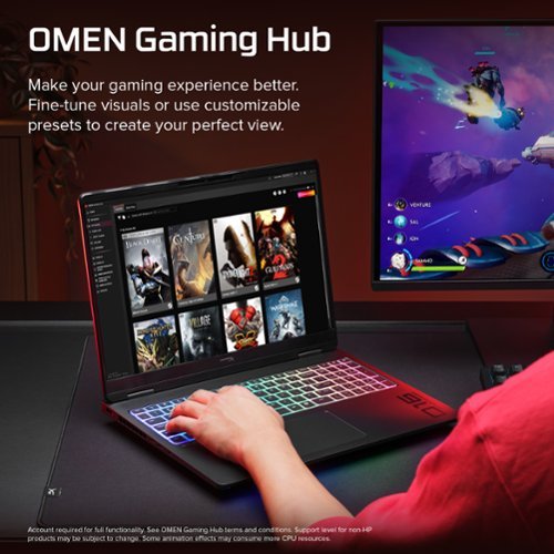 HyperX OMEN MAX 16 2K OLED Gaming Laptop - Intel Core Ultra 9 290HX 2026 - 32GB Memory - NVIDIA GeForce RTX 5070 Ti - 1TB SSD - Shadow Black BUY ONLINE