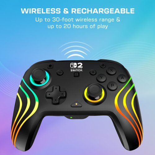 Turtle Beach Afterglow Wave Wireless RGB Gaming Controller for Nintendo Switch 2, Nintendo Switch, Switch Lite, & OLED Model - Black HOW TO BUY