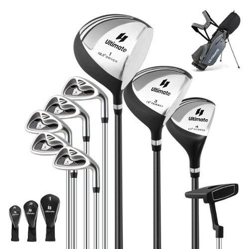 Costway Men's Complete Golf Clubs Package Set 10 Pieces