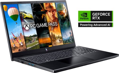 Acer Nitro 15.6\ FHD IPS 144Hz Gaming Laptop -13th Gen Intel Core i7- NVIDIA GeForce RTX 4060-16GB DDR5-512GB SSD - Obsidian Black INTERNATIONAL SHIPPING