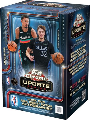 2025 2026 Topps Chrome Update Series Basketball Blaster Box - Best Buy