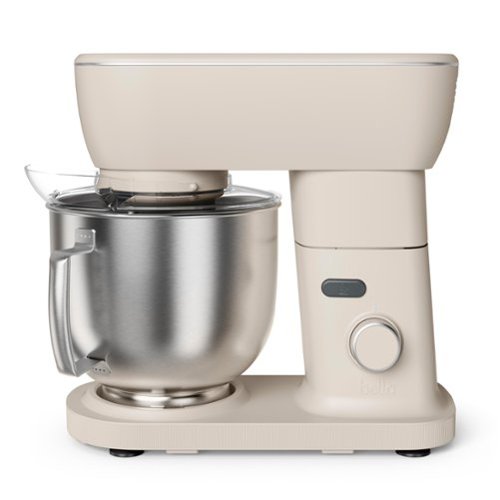 Bella - STIR 5.3-qt. Tilt-Head Stand Mixer with 12 Speeds - Oatmilk-Front_Standard 