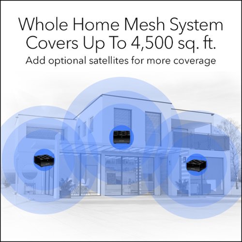 NETGEAR Nighthawk AX3000 Dual-Band Mesh Wi-Fi System (3-pack) - Black HOW TO BUY