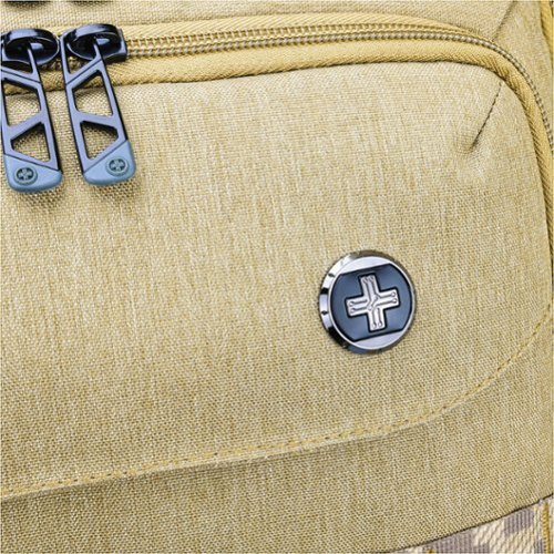 Swissdigital Design BERG L TSA-Friendly Backpack With USB Charging Port RFID Protection and Fits Up to 16″ Laptop - Dark Khaki BUY IN UAE