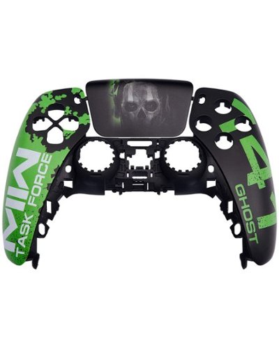 MobileSentrix - Call of Duty 2 - PlayStation 5 PS5 Compatible Controller Top Faceplate - Green-Front_Standard 