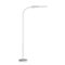 Honeywell - Gooseneck LED Floor Lamp Bright Stepless Dimmable Tall Standing Lamp - White-Front_Standard