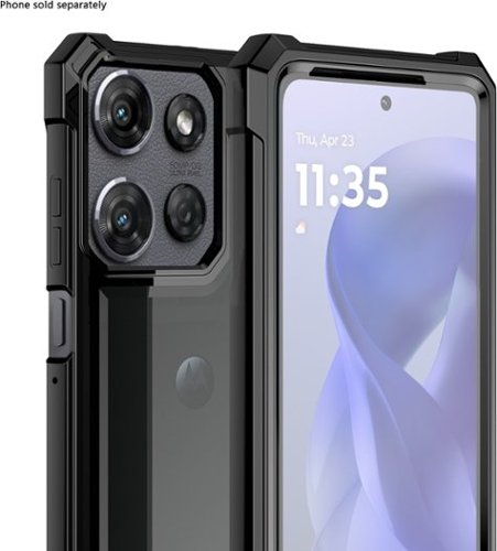 SaharaCase Raider Series GRIP Case for Motorola G Stylus 5G (2025) - Black SHOP ONLINE