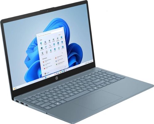 HP - 15-FD0082, Certified Refurbished Intel N200, 4GB RAM, 128GB SSD Blue Retina Laptop - Black