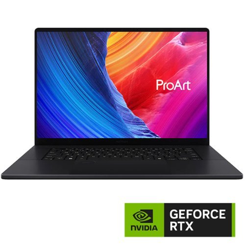 ASUS - ProArt P16 16" 3K OLED Touchscreen Laptop - AMD Ryzen AI 9 465 (2026) - 32GB RAM - 512GB SSD - Copilot+ PC - Nano Black