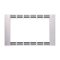 Panasonic - NN-TK623GS 27" Trim Kit for NN-GN68KS 1.1 cu ft Microwave Ovens - Stainless Steel-Front_Standard