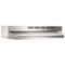 Broan - 30 inches - Under cabinet Range Hood - Silver-Front_Standard