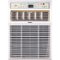 Keystone - 350 Sq. Ft. 8,000 BTU Casement Window Air Conditioner - White-Front_Standard
