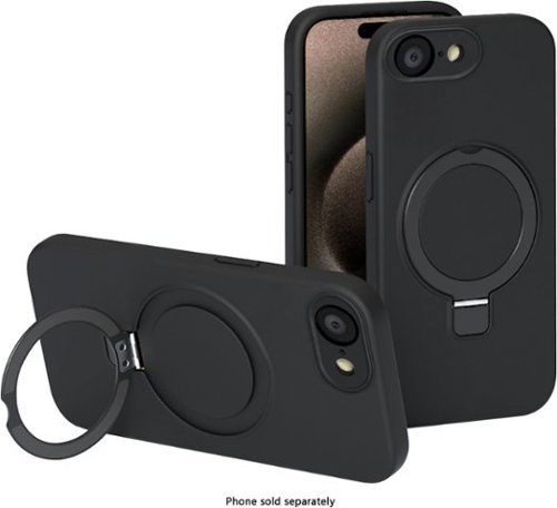 SaharaCase Venture Series Silicone Kickstand Case for Apple iPhone 16e - Scorpion Black WORLDWIDE DELIVERY