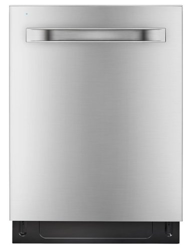 Midea - 24" Top Control Dishwasher with 3-Stage Total Drying, Bottle Wash Zone, 47 dB - Stainless Steel