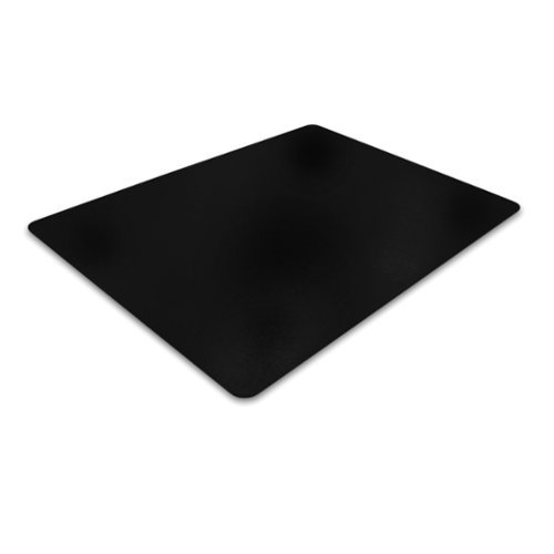 Floortex - Premium Rectangular Vinyl Chair Mat for Hard Floor 48 x 60 inches - Black