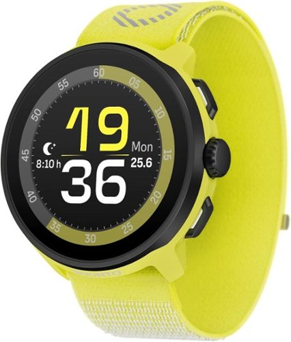 SUUNTO - Run GPS Sports Watch with AMOLED Touchscreen, Heart Rate and Sleep Tracker - Lime - Lime - (2025)-Front_Standard 