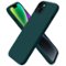 Ornarto - Designed for iPhone 14 Plus Case 6.7,Slim Liquid Silicone 3 Layers Full Covered Protective Case-Olive Green - WineRed-Front_Standard