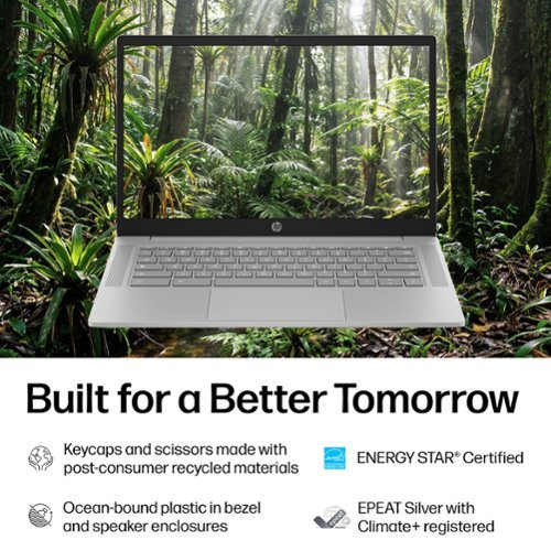HP 14 Chromebook - MediaTek Kompanio 540 - 4GB Memory - 64GB eMMC - Modern Gray BUY ONLINE