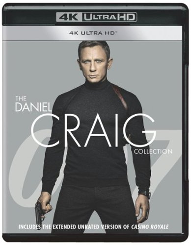 The Daniel Craig 4-film Collection (4K Ultra HD + Blu-ray (Boxset)) [UHD] [Standard] [4K Ultra HD Blu-ray]-Front_Standard 