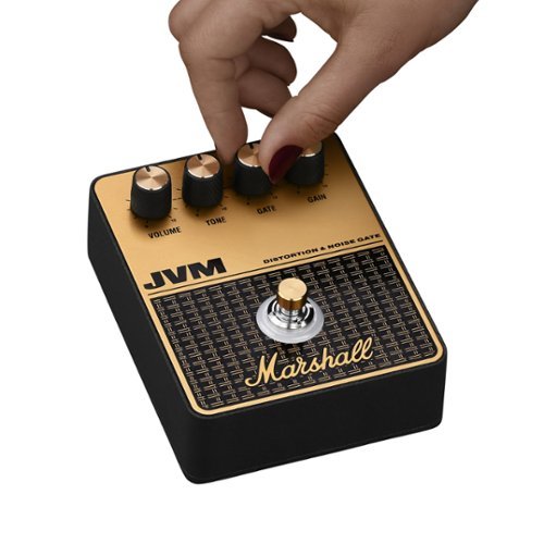 Marshall JVM Overdrive/Distortion Pedal Black/Gold 1008157 - Best Buy