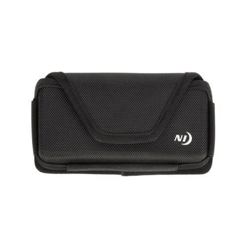 Nite Ize - XL Protective Hardshell Clip Cse Universal Rugged Holster - Black-Front_Standard 