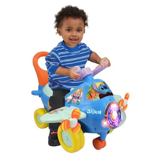 Kiddieland Activity Plane: Stitch - Disney , 12mo+ WORLDWIDE DELIVERY