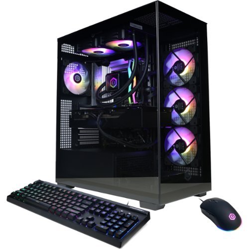 CyberPowerPC - Gamer Supreme Gaming PC - Intel Core Ultra 7 265KF - 32GB RGB Memory - NVIDIA GeForce RTX 5080 16GB - 2TB PCIe 4.0 SSD - Black
