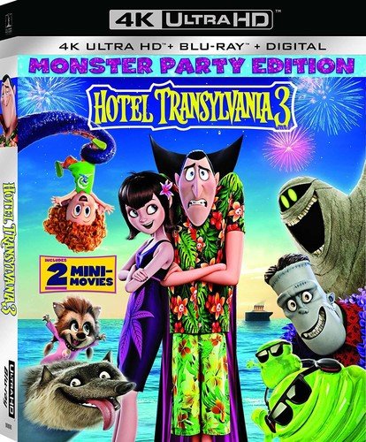  Hotel Transylvania 3: Summer Vacation [Includes Digital Copy] [4K Ultra HD Blu-ray/Blu-ray] [2018]