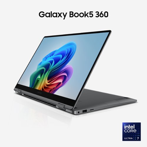 Samsung Galaxy Book5 360 - Copilot+ PC - 15.6 FHD AMOLED Touch-Screen Laptop - Intel Core Ultra 7 - 16GB Memory - 512GB SSD - Gray GLOBAL SHIPPING