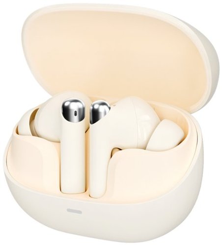 Tronsmart Sounfii R4 True Wireless In-Ear Earbuds, 12mm Drivers with Big Bass, 4 Mics ENC Clear Call, Smart Touch Control - Beige GLOBAL SHIPPING