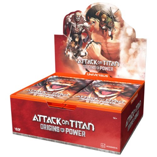 Jasco Games Universus Attack on Titan: Origins of Power - Booster Display WORLDWIDE DELIVERY