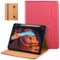 DTTO - Case for iPad 11th Gen 11" 2025 (A16) & 10th Gen 10.9" 2022, Leather Folio Cover with Pencil Holder & Auto Wake/Sleep - Watermelon red-Front_Standard
