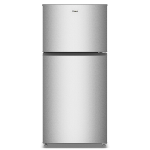  Whirlpool - 30 in. Wide 19 cu. ft. Wide Top Freezer Refrigerator with Total Coverage Cooling - Fingerprint-Resistant Stainless Finish