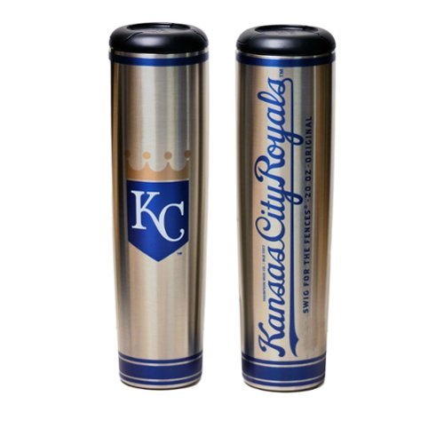 Dugout Mugs - Kansas City Royals 20oz. Metal Bat Tumbler - Multicolor-Front_Standard 