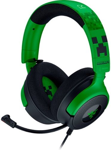 Razer Kraken V4 X Wired Gaming Headset for PC, Mac, PS5, Nintendo Switch, Steam Deck, Mobile, and Tablet - Minecraft Edition SHOP ONLINE