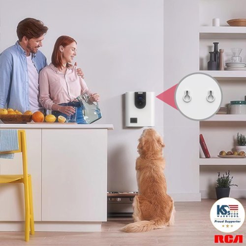 RCA Dog & Cat Smart Treat Thrower with Camera - White/ Black HOW TO BUY