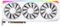 XFX - Mercury AMD Radeon RX 9070XT OC 16GB GDDR6 PCI Express 5.0 Gaming Graphics Card with RGB - White-Front_Standard