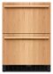 KitchenAid - 4.4 Cu. Ft. Undercounter Double-Drawer Refrigerator - Custom Panel Ready-Front_Standard