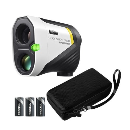 Nikon CoolShot Pro III 6x21 Golf Laser Rangefinder Bundle - Best Buy