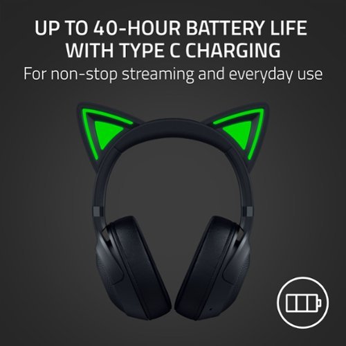 Razer Kraken Kitty V2 Wireless Gaming Headset for PC, Mac, Mobile, and Tablet - Black HOW TO BUY