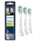 Philips - Sonicare W DiamondClean Replacement Toothbrush Heads, 3 Pack, HX6063/65 - White-Front_Standard