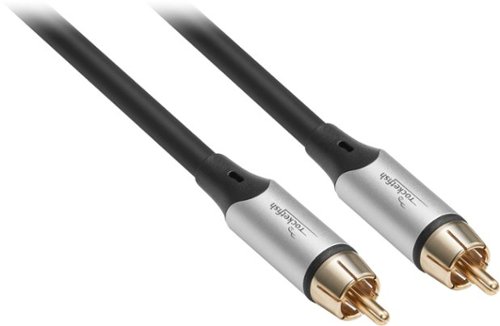 Rocketfish™ 15 ft. In-Wall Male to Male RCA Cable with Shielding for Subwoofers and More - Black BUY IN EUROPE