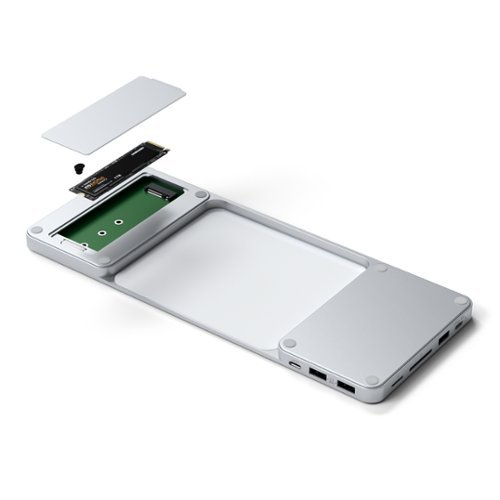 Satechi USB-C Slim Dock for 24” iMac - Silver WORLDWIDE DELIVERY