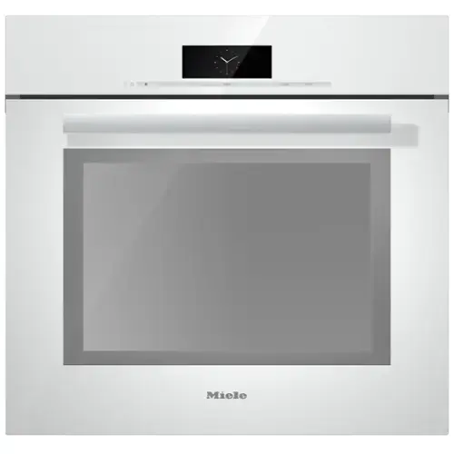 Front. Miele - H6880-2 BP BW 30" Built-In Convection Wall Oven  with Moisture Plus and M Touch Controls - Brilliant White.