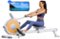 MERACH - Q1S Magnetic Rowing Machine 16 Levels of Quiet Resistance Dual Slide Rail 350lb Weight Capacity App Compatible - White-Front_Standard