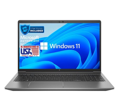 HP - Refurbished Excellent - ZBook Power G7 Core i7-10850H 2.7GHz, 64GB, 2TB SSD, 15.6" FHD, Windows 11 Pro, NVIDIA Quadro T1000 4GB - Silver-Front_Standard 