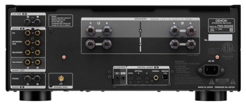 Denon PMA 3000NE 160W 2.0 Ch. Integrated Amplifier Black
